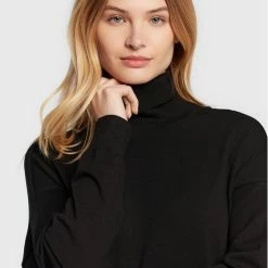 Sisley Γυναίκες Ζιβάγκο 14ETM200D Μαύρο Relaxed Fit -Sisley Εκπτώσεις unnamed file 153