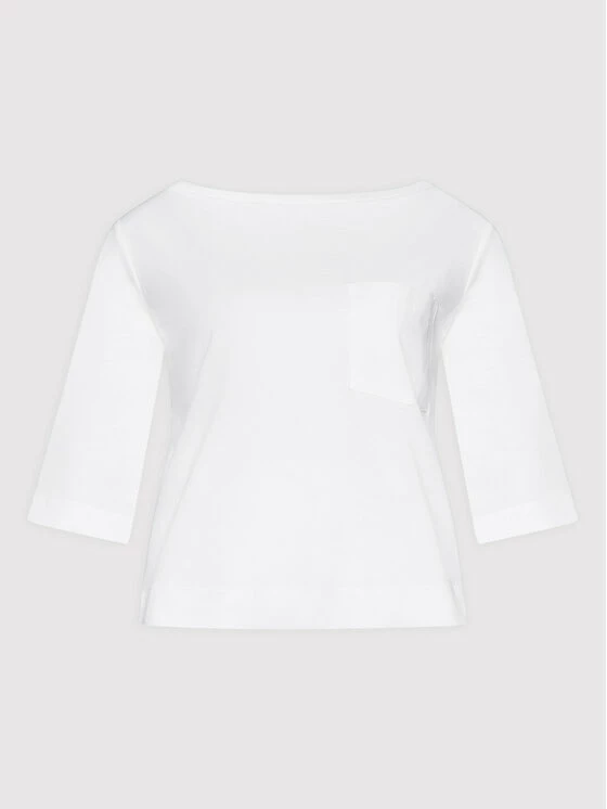 Sisley Γυναίκες T-shirts T-Shirt 3AIRL12OR Λευκό Regular Fit 7 Sisley Γυναίκες T-shirts T-Shirt 3AIRL12OR Λευκό Regular Fit - Image 5