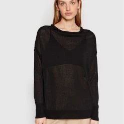 Sisley Γυναίκες Πουλόβερ 108NM100Y Μαύρο Regular Fit