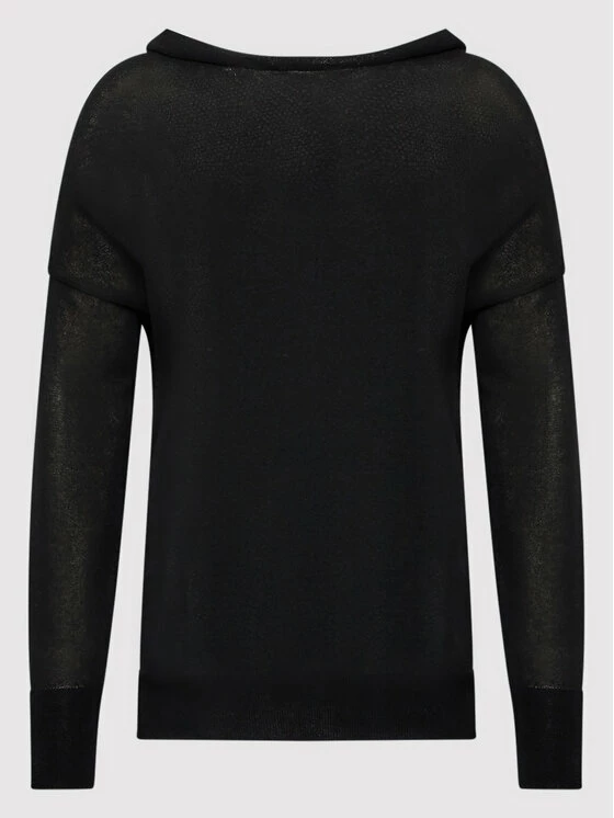 Sisley Γυναίκες Πουλόβερ 108NM100Y Μαύρο Regular Fit 7 Sisley Γυναίκες Πουλόβερ 108NM100Y Μαύρο Regular Fit - Image 5