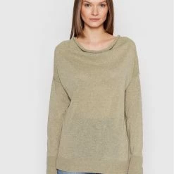 Sisley Γυναίκες Πουλόβερ 108NM100Y Γκρι Regular Fit