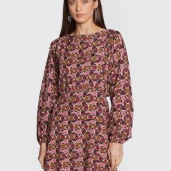 Sisley Γυναίκες Καθημερινά Φορέματα Φόρεμα καθημερινό 4LRELV02J Έγχρωμο Regular Fit