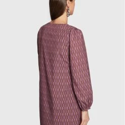 Sisley Γυναίκες Καθημερινά Φορέματα Φόρεμα καθημερινό 4C2GLV02M Έγχρωμο Relaxed Fit -Sisley Εκπτώσεις unnamed file 182