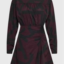 Sisley Γυναίκες Καθημερινά Φορέματα Φόρεμα καθημερινό 4T64LV01V Έγχρωμο Regular Fit -Sisley Εκπτώσεις unnamed file 195