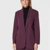 Sisley Γυναίκες Σακάκια & Μπλέιζερ Μπλέιζερ 2KVXLW00C Μωβ Regular Fit -Sisley Εκπτώσεις unnamed file 201