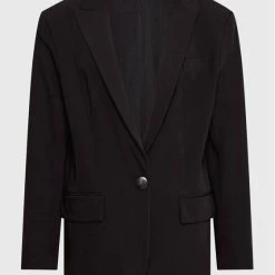 Sisley Γυναίκες Σακάκια & Μπλέιζερ Μπλέιζερ 2KVXLW00C Μαύρο Regular Fit -Sisley Εκπτώσεις unnamed file 215