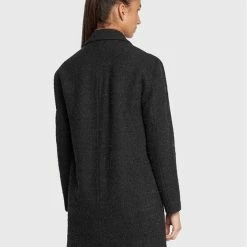 Sisley Γυναίκες Μεταβατικά Παλτά Παλτό μεταβατικό 2Q7DLN00R Γκρι Regular Fit -Sisley Εκπτώσεις unnamed file 218