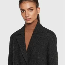 Sisley Γυναίκες Μεταβατικά Παλτά Παλτό μεταβατικό 2Q7DLN00R Γκρι Regular Fit -Sisley Εκπτώσεις unnamed file 219