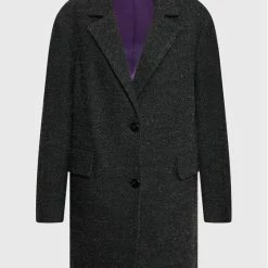 Sisley Γυναίκες Μεταβατικά Παλτά Παλτό μεταβατικό 2Q7DLN00R Γκρι Regular Fit -Sisley Εκπτώσεις unnamed file 221