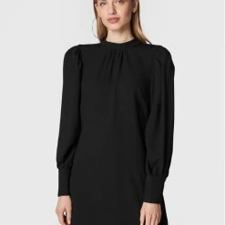 Sisley Γυναίκες Κοκτέιλ Φορέματα Φόρεμα κοκτέιλ 4UNCLV01M Μαύρο Regular Fit