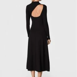 Sisley Γυναίκες Πλεκτά Φορέματα Φόρεμα υφασμάτινο 14ETMV005 Μαύρο Regular Fit 9 Sisley Γυναίκες Πλεκτά Φορέματα Φόρεμα υφασμάτινο 14ETMV005 Μαύρο Regular Fit -Sisley Εκπτώσεις unnamed file 235