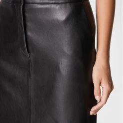 Sisley Γυναίκες Midi Φούστα από απομίμηση δέρματος 4YMKL000M Μαύρο Regular Fit 10 Sisley Γυναίκες Midi Φούστα από απομίμηση δέρματος 4YMKL000M Μαύρο Regular Fit -Sisley Εκπτώσεις unnamed file 251