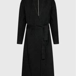 Sisley Γυναίκες Μεταβατικά Παλτά Παλτό μεταβατικό 2LVTLN00V Μαύρο Oversize -Sisley Εκπτώσεις unnamed file 258