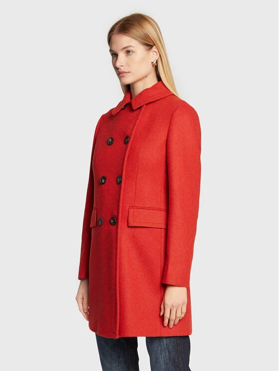 Sisley Γυναίκες Μεταβατικά Παλτά Παλτό μεταβατικό 2BOYLN01M Πορτοκαλί Regular Fit 3 Sisley Γυναίκες Μεταβατικά Παλτά Παλτό μεταβατικό 2BOYLN01M Πορτοκαλί Regular Fit