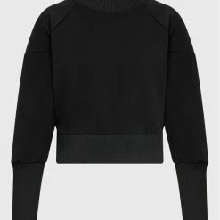 Sisley Γυναίκες Μπλούζες Μπλούζα 3IPRL200B Μαύρο Regular Fit -Sisley Εκπτώσεις unnamed file 263