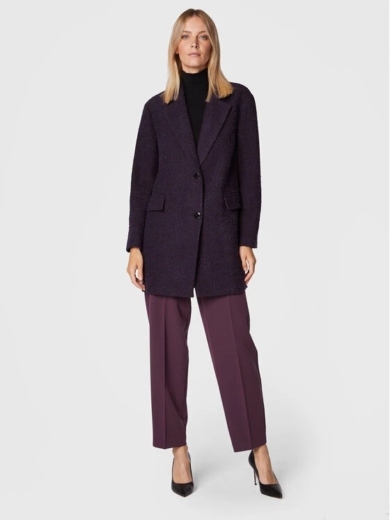 Sisley Γυναίκες Μεταβατικά Παλτά Παλτό μεταβατικό 2Q7DLN00R Μωβ Regular Fit 4 Sisley Γυναίκες Μεταβατικά Παλτά Παλτό μεταβατικό 2Q7DLN00R Μωβ Regular Fit - Image 2