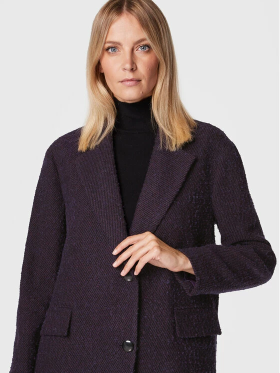 Sisley Γυναίκες Μεταβατικά Παλτά Παλτό μεταβατικό 2Q7DLN00R Μωβ Regular Fit 6 Sisley Γυναίκες Μεταβατικά Παλτά Παλτό μεταβατικό 2Q7DLN00R Μωβ Regular Fit - Image 4