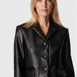 Sisley Γυναίκες Σακάκια & Μπλέιζερ Μπλέιζερ 2YMKLW00I Μαύρο Regular Fit -Sisley Εκπτώσεις unnamed file 288