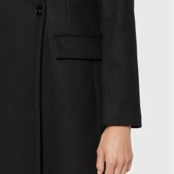 Sisley Γυναίκες Χειμωνιάτικα Παλτά Παλτό χειμωνιάτικο 2BOYLN019 Μαύρο Regular Fit -Sisley Εκπτώσεις unnamed file 321