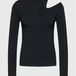 Sisley Γυναίκες Πουλόβερ 11APM101E Μαύρο Slim Fit -Sisley Εκπτώσεις unnamed file 331