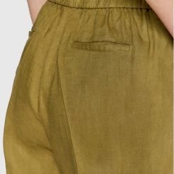 Sisley Γυναίκες Υφασμάτινα Παντελόνια Παντελόνι υφασμάτινο 4AGHLF00S Πράσινο Regular Fit -Sisley Εκπτώσεις unnamed file 351