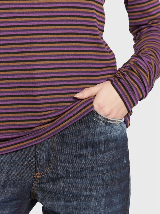 Sisley Γυναίκες Μπλουζάκια Ζιβάγκο 3FKUL200J Μωβ Regular Fit 7 Sisley Γυναίκες Μπλουζάκια Ζιβάγκο 3FKUL200J Μωβ Regular Fit - Image 5