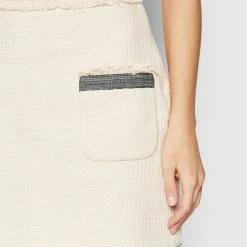 Sisley Γυναίκες Mini Φούστα Midi 49OSL0005 Μπεζ Regular Fit -Sisley Εκπτώσεις unnamed file 366