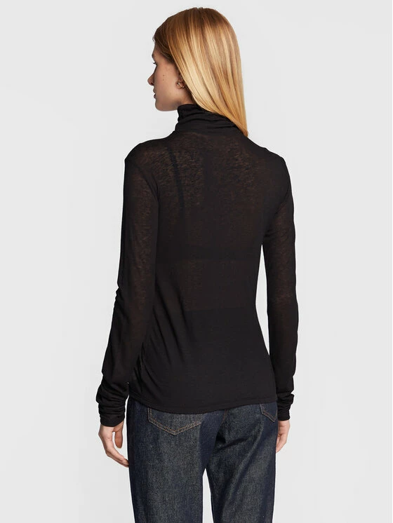 Sisley Γυναίκες Μπλουζάκια Ζιβάγκο 3XY4L2100 Μαύρο Regular Fit 5 Sisley Γυναίκες Μπλουζάκια Ζιβάγκο 3XY4L2100 Μαύρο Regular Fit - Image 3