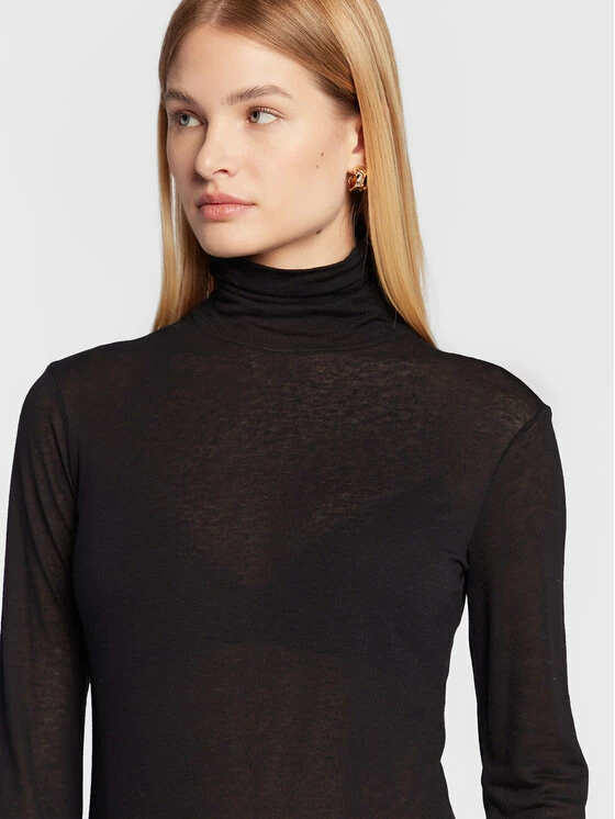 Sisley Γυναίκες Μπλουζάκια Ζιβάγκο 3XY4L2100 Μαύρο Regular Fit 6 Sisley Γυναίκες Μπλουζάκια Ζιβάγκο 3XY4L2100 Μαύρο Regular Fit - Image 4