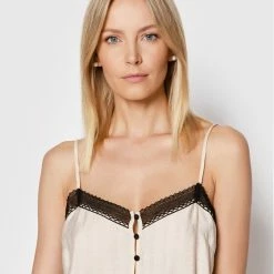 Sisley Γυναίκες Tops Τοπ 5YTLLH003 Μπεζ Relaxed Fit 10 Sisley Γυναίκες Tops Τοπ 5YTLLH003 Μπεζ Relaxed Fit -Sisley Εκπτώσεις unnamed file 415