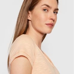 Sisley Γυναίκες T-shirts T-Shirt 3TNHL4007 Ροζ Regular Fit -Sisley Εκπτώσεις unnamed file 440