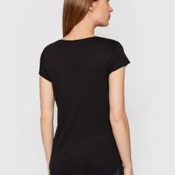 Sisley Γυναίκες T-shirts T-Shirt 3L7NL100V Μαύρο Regular Fit -Sisley Εκπτώσεις unnamed file 444