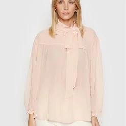 Sisley Γυναίκες Μπλουζάκια Μπλουζάκι 593YLQ004 Μπεζ Regular Fit