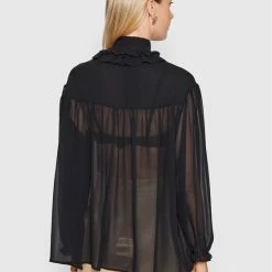 Sisley Γυναίκες Μπλουζάκια Μπλουζάκι 593YLQ004 Μαύρο Regular Fit 9 Sisley Γυναίκες Μπλουζάκια Μπλουζάκι 593YLQ004 Μαύρο Regular Fit -Sisley Εκπτώσεις unnamed file 454