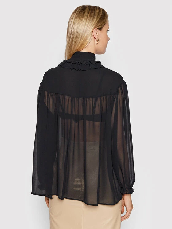 Sisley Γυναίκες Μπλουζάκια Μπλουζάκι 593YLQ004 Μαύρο Regular Fit 5 Sisley Γυναίκες Μπλουζάκια Μπλουζάκι 593YLQ004 Μαύρο Regular Fit - Image 3