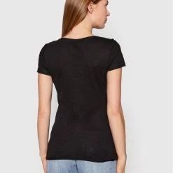 Sisley Γυναίκες T-shirts T-Shirt 3TNHL11A2 Μαύρο Regular Fit -Sisley Εκπτώσεις unnamed file 464