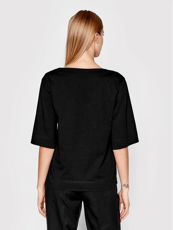 Sisley Γυναίκες T-shirts T-Shirt 3I1XL4161 Μαύρο Relaxed Fit 5 Sisley Γυναίκες T-shirts T-Shirt 3I1XL4161 Μαύρο Relaxed Fit - Image 3