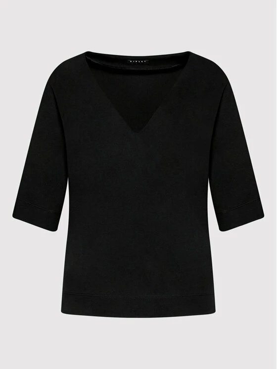 Sisley Γυναίκες T-shirts T-Shirt 3I1XL4161 Μαύρο Relaxed Fit 7 Sisley Γυναίκες T-shirts T-Shirt 3I1XL4161 Μαύρο Relaxed Fit - Image 5