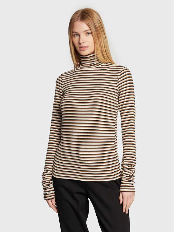 Sisley Γυναίκες Μπλουζάκια Ζιβάγκο 3FKUL200J Μπεζ Slim Fit 3 Sisley Γυναίκες Μπλουζάκια Ζιβάγκο 3FKUL200J Μπεζ Slim Fit