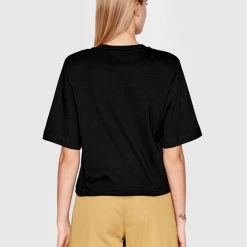 Sisley Γυναίκες T-shirts T-Shirt 3AIRL100E Μαύρο Relaxed Fit -Sisley Εκπτώσεις unnamed file 494