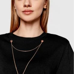 Sisley Γυναίκες T-shirts T-Shirt 3AIRL100E Μαύρο Relaxed Fit -Sisley Εκπτώσεις unnamed file 495