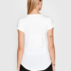 Sisley Γυναίκες T-shirts T-Shirt 3L7NL100T Λευκό Regular Fit -Sisley Εκπτώσεις unnamed file 514