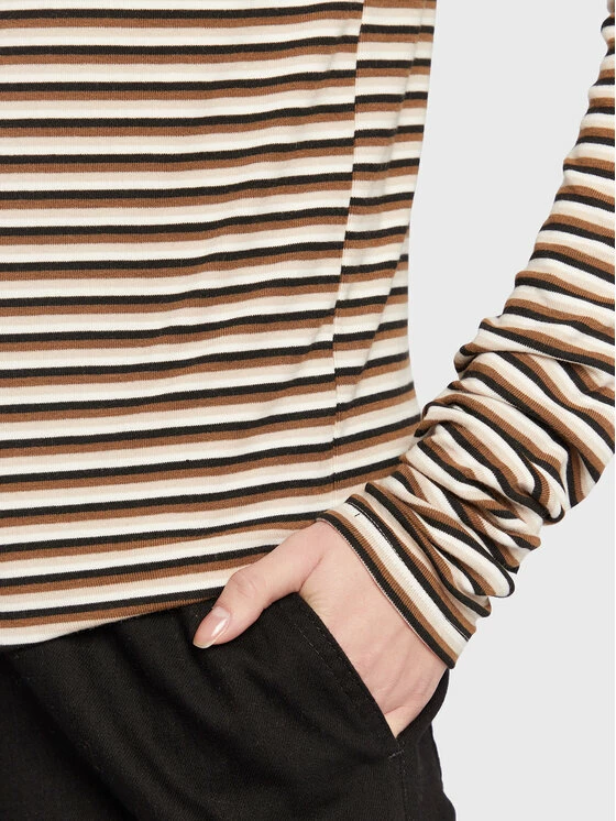 Sisley Γυναίκες Μπλουζάκια Ζιβάγκο 3FKUL200J Μπεζ Slim Fit 7 Sisley Γυναίκες Μπλουζάκια Ζιβάγκο 3FKUL200J Μπεζ Slim Fit - Image 5