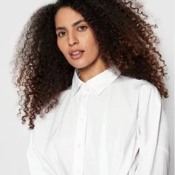 Sisley Γυναίκες Casual Πουκάμισα Πουκάμισο 51T35QF17 Λευκό Regular Fit -Sisley Εκπτώσεις unnamed file 550