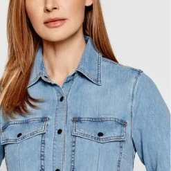 Sisley Γυναίκες Casual Πουκάμισα Πουκάμισο 52TPLQ00Q Μπλε Regular Fit 10 Sisley Γυναίκες Casual Πουκάμισα Πουκάμισο 52TPLQ00Q Μπλε Regular Fit -Sisley Εκπτώσεις unnamed file 560