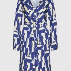 Sisley Γυναίκες Φορέματα σε Στυλ Πουκάμισο & Σεμιζιέ Φόρεμα πουκάμισο 4OIJLV00B Μπλε Regular Fit -Sisley Εκπτώσεις unnamed file 566