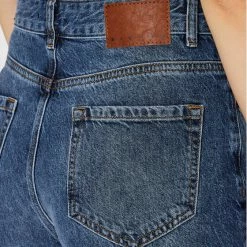 Sisley Γυναίκες Boyfriends Τζιν 4ZOLLE003 Σκούρο μπλε Mom Fit -Sisley Εκπτώσεις unnamed file 570