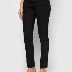 Sisley Γυναίκες Τζιν 4ATL57607 Μαύρο Super Skinny Fit