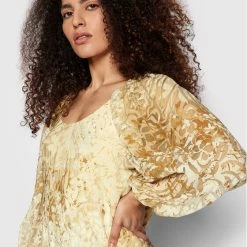 Sisley Γυναίκες Κοκτέιλ Φορέματα Φόρεμα κοκτέιλ 49O6LV00H Μπεζ Regular Fit -Sisley Εκπτώσεις unnamed file 601