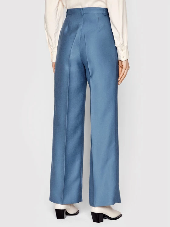 Sisley Γυναίκες Υφασμάτινα Παντελόνια Παντελόνι υφασμάτινο 466SLF00I Μπλε Slim Fit 5 Sisley Γυναίκες Υφασμάτινα Παντελόνια Παντελόνι υφασμάτινο 466SLF00I Μπλε Slim Fit - Image 3